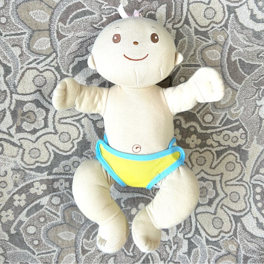 “Seedlings” Baby Doll “Willow” Goldberger Cotton Friends to Love for Life